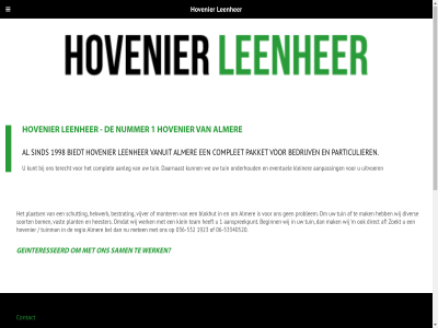 -532 -5321923 -53340520 036 06 1 1349da 1923 1998 20 2024 aanleg aanpass aanspreekpunt af algemen all almer bedrijv beginn bel bestrat biedt blokhut bom complet contact daarnaast david direct diver eventuel geinteresseerd heester hekwerk hom hovenier humeweg klein kleiner kunt leenher m mak meten mobiel monter nummer onderhoud pakket particulier plaats plant problem regio reserved right sam schutting sind soort team telefon terecht tuin tuinman uitvoer vanuit vast via vijver volg voorwaard we werk wij zoek zoekt