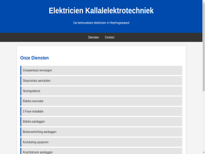 00 0611413692 16 18 2023 3 7 8 aanlegg aansluit advies all betrouw buitenverlicht contact dienst e e-mail elektra elektricien fas groepenkast heerhugowaard installatie kallalelektrotechniek kallalelektrotechniek@gmail.com kortsluit krachtstrom maandag mail nem offert onz openingstijd opspor perilex recht renovatie stopcontact storingsdienst t/m telefon vandag vervang voorbehoud vrijdag zaterdag zondag
