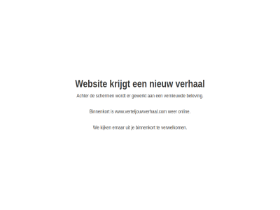 achter belev binnenkort ernar gewerkt jouwweb kijk krijgt nieuw onlin scherm verhal vernieuwd verwelkom we websit wer www.verteljouwverhaal.com