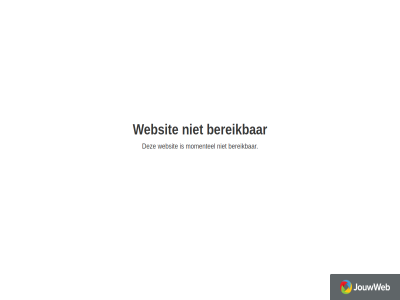 bereik jouwweb momentel websit