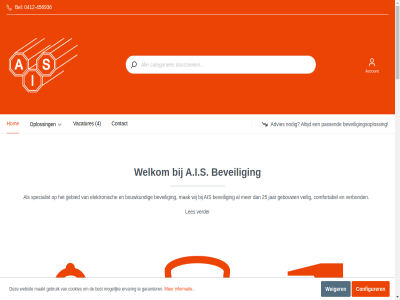 0412 08.00 17.00 24/7 25 4 456936 a.i.s aanbelt aanbod aanton account advies afgeslot ais alarm alarmsystem allemal basis bed bedien bedrijf beher belangrijkst bell bereik bescherm best bestaand betrouw beveil beveiligingsmaatregel beveiligingsoploss beveiligingssystem bewaakt bezoeker bied blijv bluetooth bouwkund brand brandbeveil bred camerabeveil certificat certificer cod comfortabel configurer contact contactformulier cookies dag degelijk detectie deur digital eenvoud eigendomm elektronisch en/of ervar ervor garander gebeurt gebied gebouw gebruik gecertificeerd gedeg geinspecteerd geruststell getroff gewenst gezichtsherkenn gezin goed hang help hierbij hom huis idee inbraakbeveil informatie installaties intercom internet ip jar krijg kunt lang les loopt ma ma-vr maakt mak makkelijk materiel medewerker meldkamerdienst menselijk middel mobiel mogelijk nfc nieuw nodig onderhoud ongecontroleerd ongenod onz open opgemerkt opleid oploss opnem oprijd oprit overal pand passend problem ram rondloopt rondom ruimtes rustig schad servic servicedienst sluitwerk snel specialist storing storingsdienst system tag telefonie toegang toegangscontrol training uur uzelf vacatures vandag veilig verbind verbond verder vertrouw verzekerar via video voip voorkom vorm vr vroeg wachttijd we websit weiger welkom wellicht werk wij winkel zer zien zorg zorgt zowel