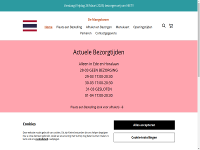 -03 -04 -20 00 01 17 2025 28 29 30 31 accepter actuel afhal all allen anoniem begrijp bekijk bepaald bestand bestell beter bezoeker bezorg bezorgtijd bied by contact contactgegeven cookie cookie-instell cookiebeleid cookies cookievoorkeur dienst ede ervar garnal geaggregeerd gebruik gebruikt gemaakt gerecht geserveerd geslot gewon hel help helpt hom hoofdgerecht horalan informatie instell kiez kipfilet klein klik kom kunt lat maakt maart mak mangobom meest mens menukaart minder minst mogelijk nodig onz openingstijd opslan optionel pagina parker pittig plat populair powered prestatiecookies prestaties presteert raadpleg rijst rundvles s scherp sit sommig sumup tell toestat tofu vandag vandan variant vegetarisch verbeter vertell verzamel verzoek vrag vrijdag war we websit websitebezoek welk werk wet wij wilt wit zien zodat zoek