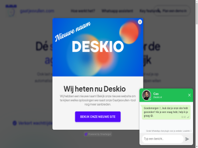 aandacht agenda algemen annuler assistent automatisch basis behulp benaderbom benaderd bepaalt bericht bested binn capaciteit communicatie de demo eenvoud eerder elk enkel factor features gaatjesvull gaatjesvullen.com gan gat gebruiker geholp gevond grag hoef integrer jouw key knopp last leg maximaliser omzet ontvanger onz patient pilot plan plek policy praktijk privacy quick reager reply second slimm system tijd tol totdat verkort verschill verwerkersovereenkomst voorwaard vrijblijv vul wachttijd we werkt whatsapp wij will