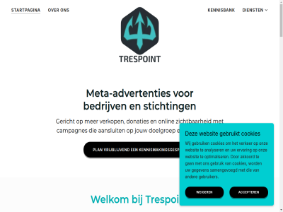 -2 -2026 0 0615358894 2026 28 5.0 7 867182696 95564217 aanpak aansluit accepter achterban advertenties advertentietraject afgestemd akkoord all analyser b01 bedrijv beheert bekijk beoordel bereik beschermd besprek bestand betrok bijlag bouw bruin btw btw-id bureau campagn campagnes contact contact@trespoint.nl cookies copyright dienst doelgroep doelstell donaties duidelijk e e-mail efficie eig enkhuiz ervar evenement facebok gan gebruik gebruiker gebruikt gegeven gericht googl h help helpt holland id ideal ieder ingewikkeld inricht instagram inzicht jouw jullie kaartjes kennisbank kennismakingsgesprek klant kort krijgt kvk les lez lijn mail market marketingtal media meta meta-advertenties milco nam nederland nieuw nl noord noord-h noord-holland ondersteund onlin onnod ontwikkelt onz opbouw optimaliser organisatie partij plan privacybeleid product recaptcha recht resultaatgericht resultat richt samengevoegd samenwerk servicevoorwaard sit snel social startpagina stichting strategie tel tessa test ticket toepass toevoeg trespoint vergrot verker verkop verzend verzorg via vind volled voorbehoud vries vrijblijv we websit weiger welk welkom wensenambulanc werf wij wilt zichtbar
