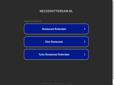 2025 copyright legal mezzerotterdam.nl policy privacy