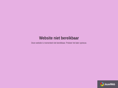 bereik jouwweb later momentel opnieuw prober websit