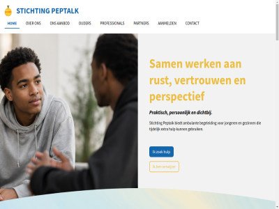 bedankt begrip binnenkort constructie contact gegeven jouwweb komt kunt mocht momentel onlin peptalk stichting verbeterd versie vind vrag websit wer www.wearepepsupport.nl