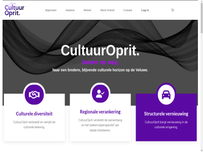 aanbod algemen belev blijvend borgt breder browser contact culturel cultuuroprit cultuursector diversiteit duurzam email facebok formulier hom horizon impact initiatiev instagram javascript laatst linkedin log lokal maatschapp nam nieuw omgev ondersteun pagina product regional s sam samenhang schakel structurel toekomstperspectief updates veluw veranker verbreedt vernieuw verrijkt versterk versterkt verzend volg vriend vull weg winkel winkelwag word