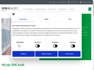 0 05 053 1 1077 2 2025 225 3051 434 5 7545 82 accountant advertenties adverter af algemen all amsterdam analys analyser audit auditor basis begrijp bekijk belangrijk belangrijkst beoordeeld beoordelingsverklar beslist betrek bewijs bezoekadres bied binnenshuis branch cijfer cijferanalyses combiner consent contact content controleopdracht controleverklar cookies daarom de del detail dienst dient diver doel doorlop draait een eerlijk efficient eig elkar ensched ervar ervor familiebedrijv financieel financiel financien for functies gat gebied gebruik gegeven gehel genoeg gespecialiseerd goed grag grot group help helpt hierdor hiermee hop houd huis info@smkaudit.nl informatie ingewikkeld jaarreken jaarrekeningcontrol jarenlang jou jouw kantor kenn kennis klant klein kom ler les maakt mak market media mee mkb mkb-ondernem nederland nem nieuwsgier noodzak not not-for-profit onderl ondernem onz ord organisatie organisaties overzicht partner personaliser privacyverklar problem profit rapport rembrandtlan rust sam samenwerk scherp selectie selection services simpel sit situatie smk smkaudit.nl social sparr specialist stapp statistiek stichting strawinskylan subsidies subsidieverantwoord tak team toe toestan toestemm transparant uiteraard uitvoer verantwoord verder verplicht verstrekt verwerv verzameld voer vol voorkeur voorwaard vor vraagstuk waarheidsgetrouw war we websit websiteverker weerspiegeld weiger wendbar werk wet wij zak zee zeker zorg zw zx