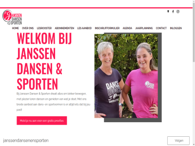 0478 2024 510500 5801 6 aanbod abonnement agenda beweg bred contact dan dans doet draait geniet gratis hom info@dansenensporten.nl inlogg inschrijfformulier jaarplann janss jou lekker ler les lesrooster ma meld nederland past plezier proefles raadhuisstrat sport sportvorm venray verzend welkom www.dansenensporten.nl