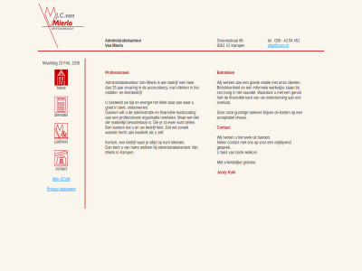 038 04 2026 23 42 451 8261 96 administratiekantor bedrijf bent betrok contact dienst feb gesprek groenestrat groet hand hart hom info@jcvm.nl jcvm jordy kamp kolk kortom kunt maandag mierlo nem partner privacy professionel reken statement tel vj vriendelijk vrijblijv war welkom werk wij