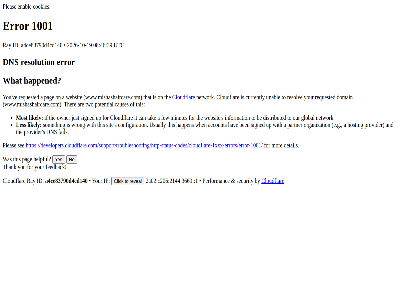 -10 -19 /support/troubleshooting/http-status-codes/cloudflare-1xxx-errors/error-1001/ 08 1 1001 2026 2144 2a02 3669 39 46 a a4ce83790d4cd140 account and are be ben by c206 can causes click cloudflar configuration cookies currently detail developers.cloudflare.com developers.cloudflare.com/support/troubleshooting/http-status-codes/cloudflare-1xxx-errors/error-1001/ distributed dns domain e.g enabl error fail feedback few for global happen happened hav helpful hosting id if information ip it just les likely minutes mor most network no on organization our owner pag partner performanc pleas potential provider ray requested resolution resolv reveal s security see signed sit someth tak thank that the ther this to two unabl up usually utc ve websit what when with wrong www.mishashaircare.com yes you your
