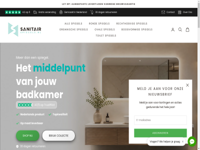 /5 2026 30 4.1 4.2 5 aangepast abonner account acties advies algemen all badkamer bekijk beleid bestell betal boogvorm bouwvakantie categorieen collectie contact cookies dag gedur gemaakt gevormd gloednieuw gratis hel informatie inhoud inspiratie jar jouw klantenservic klantvriend korting leg let lever levertijd mat meld middelpunt nederland nieuwsbrief onz organisch oval populair populairst privacy privacybeleid product profiel rechthoek retourner rond sanitairspiegels.nl shop sluit spiegel toilet topkwaliteit trustpilot vanweg veelgesteld veilg verzend volg voorwaard vrag winkelwag zoek