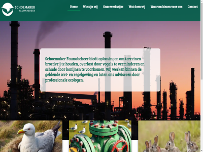 -28679816 06 adviser agressief algemen begeleid biedt binn broedperiod broedvrij contact duiv ecolog ecologisch elder faunabeher gebeurt gebied gebruik gebruikt gedrag geldend geluid gevang herplaats hom hond houd indien info@schoemakerfaunabeheer.nl informatie intensiev kader kiez knalapparat konijn kooi laserlicht lat middel nacht nodig onz oploss overdag overlast privacyverklar professionel regelgev s schad schoemaker stan terrein teun tijden uitwerpsel vang veilig verjag verminder veroorzak verstor vogel volksgezond voorkom voorkomt voorop voorwaard vrij vrijgelat waarbij waarom we werk werkwijz wet wettelijk wij zoal