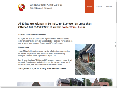 -25243937 00 06 08 1 18 2017 30 bedrijf behang bekend bel bennekom bennekommer car contact contactformulier cuperus ederven ervar gan gert geslot gezicht hoefakker hom houtrot ingang januari jar klant klein kortom kunt maandag menig merk nam offert omstrek onderhoudsschilderwerk onz opgedan overgenom overnam particulier pol project rein reken repair reparatie ruim schildersbedrijf schildersbedrijfpolencuperus.nl schildersvak schilderwerk toevertrouw vakman vakwerk vel verbond verder vrijdag vul wandafwerk wij zaterdag zondag