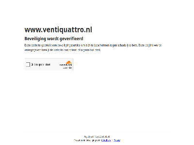 a35679eb6f2e30cf bent bescherm beveil beveiligingsservic bot cloudflar controleert even gebruikt geduld geverifieerd id pagina prestaties privacy ray schadelijk terwijl websit weergegev www.ventiquattro.nl
