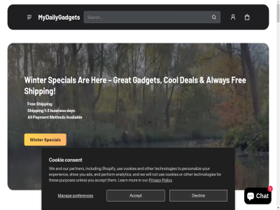 -3 0 00 1 10 100 a about accept ads all also alway an analytic and are availabl back best bring busines but by car card cart col committed consent constantly contact content cookie cookies customer day deal declin dedicated directly discount discover email english ensur everyday exced excitement exclusiv expectation experienc faq follow for free gadget gift great her inbox includ info@mydailygadgets.com item joy latest learn ll looking lookout manag met method mor most mydailygadget mydailygadgets.com ned new newsletter next not offer on only or order other our part partner payment perform personaliz policy popular powered practical preferences privacy product purposes re receiv refund search shipping shopify show skip special stor subscrib team technologies that the them thes to top unles updates us use we will win winter you your