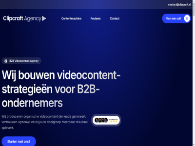 01 02 03 1 1.000.000 100 2 20 2025 8c aanbevel aantrekt afgelop agency ai ai-revolution algemen all allen aller authenticiteit authentiek b2b b2b-ondernemers bedenk bedoeld bedrijv begeleid begint begrijp behaald bekek bekijk bent best beter binn binnenkort blynked bouw bov brand busines call camera camera-coach casestudies clipcraft coaches coaching community complet concept contact contact@clipcraft.nl content contentmachin contentstrategie content­machin content­system crer dankzij data data-track dienstverlener distributie doelgroep duizend eerst enorm erg ervar expert expertis founder gebaseerd gedrev genereert geregeld goed gratis guy haalt hagenbek hart hen hoevel hur ideeen impressies inhoud jar jeffrey jou jouw jullie kanal karth kennismak kick kick-start klant kond kost krachtig kreg kwaliteit laagdrempel lead led ler lever link linkedin linkedin-expert locatie los lukas maand mak meest meetbar merk mika miljoen mog montag mooi net nieuw nodig ondernemer onlin ontvang ontwikkeld ontzet onz ooit oosterhout opbouwt oplevert opnam opnames opnem optimalisatie organic organisch pagina par past per personal plan platform podcast positie post privacybeleid producer proefpakket publiek quinn rel resultat review revolution road s schrijv script scriptwrit showcas slecht snel snippet speciaal start sterk stijging strategie strategieen structurel studio sven system tal tarief thank tijd tijden tom tracking training trek tuss uur vaartweg verbind verschil versterkt vertaalt vertal vertrouw verzorg video video-ideeen videocontent videocontent­ view volger volled voorbeeld voorwaard waardevoll we wek welk werk werkwijz werner wesley wij will x x-road youri youtub youtube-kanal zichtbar zie zorg zorgd