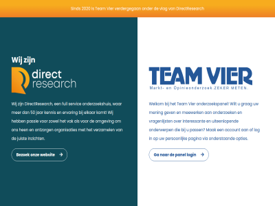 2020 50 account bezoek directresearch elkar ervar full ga gev grag hen interessant inzicht jar juist kennis komt log login mak markt meewerk mening omgev onderstaand onderwerp onderzoek onderzoekshuis onderzoekspanel ontzorg onz opinieonderzoek opties organisaties pagina panel pass passie person servic sind team uiteenlop vak verdergegan verzamel via vier vlag vragenlijst war websit welkom wij wilt zowel