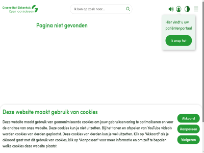 31 aanpass afspel akkoord algemen analys ban bepal contact cookies derd disclaimer gat geanonimiseerd gebruik gebruikservar geplaatst gevond ghz groen hart informatie jouw kijk klik kun leuk maakt onz optimaliser pagina patientenportal plaatst privacy s snap ton uitzet video vindt voorwaard we websit weiger wel welk werkenbij werkenbijghz.nl youtub ziekenhuis