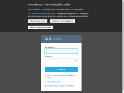 18.0.77 accepter acceptez afin ameliorer autorisez aux beneficier cela collectent connectant connecter cookies d dan definir des edition et experienc fair host indiquez indiquez-nous indispensables information la les meilleur mot necessaires nom nos nous obsidian oublie pas permet plesk politique preferences quel relativ se services si sur tous utilisateur utilisation utiliser votr vous web à