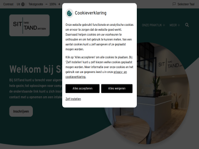 10 100 aangeslot accepter bevorder contact contrast cookieverklar dopp hom hoofdmenu inschrijv instell keltjen knmt konink maatschappij menu nederland onz praktijk privacy selecter sittand sittard solliciter submenu tal tandart tandartspraktijk tandheelkund team tekst tekstgrot vacatur vergrot verklein weiger welkom