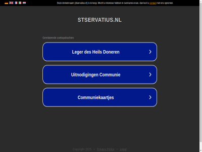 2025 copyright legal policy privacy stservatius.nl