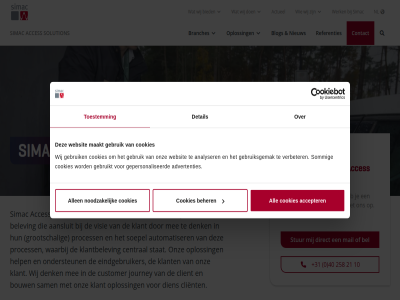 +31 0 1 10 2 21 258 3 4 40 5 aansluit accepter acces actueel advertenties all allen analyser automatiser bedrijv beher bel belev belgie bied blog bouw branches central client contact cookies creeert customer cyber data denk detail dien direct document eindgebruiker electronic gebruik gebruiksgemak gebruikt gepersonaliseerd grag grootschal help hoi ict it journey klant klantbelev luxemburg maakt mail masic mat mee nam nem nieuw nl noodzak ondersteun onz oploss partner phi process professional psf quadcor referenties renee s.a sam security simac simac-bedrijv slimm soepel solution sommig stat stur technik toegangscontrol toestemm triangl tsjechie verbeter verder visie vrag waarbij wavetel websit werk wij