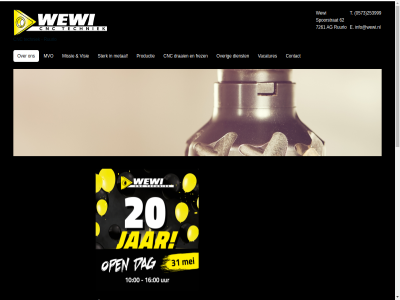 -9001 0573 2005 2022 2025 253999 3 62 7261 aanbieder aanzien afnemer ag all allerhand bedrijf begonn beteken breid cnc contact del dienst draai e een effectiever efficienter eigenar ferro flink frez gecertificeerd gedeponeerd gegroeid geinvesteerd geslot gespecialiseerd gevall gevestigd gewerkt griffier heilig hein industrie info@wewi.nl inmiddel interessant iso januari kortom leverancier m.i.v machinepark markt medewerker metaalunievoorwaard metaalverspan metal missie mogelijk mvo nam non non-ferro offertes ontstan onz opdracht opricht oprichter optred over overeenkomst privacyverklar productie rechtbank rotterdam ruurlo samenvoeg seriemat sind spoorstrat sterk t techniek thuis toeleveringsbedrijf toepass uitzendkracht vacatures vel verspan vervaard vijftig visie voorwaard waardor waarin war we wellicht wesley wewi wij wim