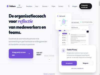 /coach 02 1 2 2026 24/7 3 5 6 aanstuuradvies academy accepter acces achter achterhal actief actuel adviseert ai all allerlei analyses archetypes artikel automatisch basis basisbehoeft bedrijf begeleid begrijp begrijpt beid beinvloed bekijk bereid bereik bestan bestat bested beter beveil beveiligd big bijna blauwdruk blef blijft blind bov brengt bronn buit coach coaching collega communicatiefout communicatiefricties concret conflict conflictmanagement constellaties constructief contact continu cookie cookiebeleid cookies creeert cyclus dagelijk dankzij data dieper diepgaand direct disc doet doorbrek drie druk duo dynamiek early echt eenvoud eerder eerlijk effect eig eigenaarschap eigenschapp eis elk elkar ervar escalatie experiment falend fiv flow framework frictie friction functioneringsgesprek fundament gebeurteniss gebruik gebruiker gebruikt gecombineerd gedeeld gedrag gedragsdata gedragsdiagnos gedragsdiagnosetol gedragsexperiment gedragspatron gedragsplatform gedragsverander gef gericht gesprek gezamen gratis grip groei groeipad groeitempo hak handvat hardnekk heatmap helder helpt hooglerar hr hulp hulpmiddel hx individu individueel individuen inlogg input intensiteit interactie interacties interactiev inzicht jaargesprek jaarlijk jezelf jijzelf jouw juist juridisch kaart kennisbank kent keuz knelpunt knowledg kom krijg krijgt kun kwaliteit lab lat leestijd leg legg leider leiderschap leiderschapscompas leidinggev les logisch loopt maakt medewerker megafan miljard min modell modul modules moeilijk mogelijk nauw nieuw nooit objectiev oefen oefenlab onderbuikgevoel onderl onderligg ondersteun onderstrom onderzoek ontdek ontwikkelplann onz oordel open optimal organisatie organisatiecoach organisaties overdenk pathern pathern.com pathern.com/coach patron per person persoonlijkheidsprofiel plann plat platform plek positief praktijk praktisch prester prijz principes priv privacy product professionel profiel project psychologisch reager reflecter reflectie reflecties r