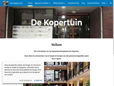 activiteit akkoord all analyser appartementengebouw beher bewoner brandinstructie breng buurtactiviteit cookies dient eigenar ga gebruik gebruikt gedeeld gemeenschapp googl hom hoogt informatie kopertuin lever services sit snap spel verker websit welkom welkomstbrief zak zorg