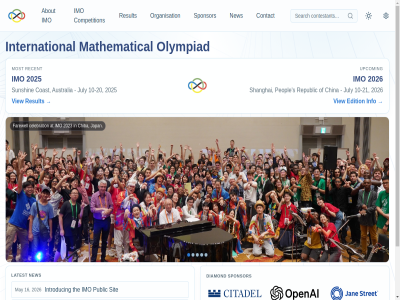 -20 -21 10 16 2023 2025 2026 28 about all april at australia celebration chiba china coast competition contact diamond edition farewell imo info international introduc japan july latest mathematic mathematical may monaco most new olympiad organisation peopl public recent republic result s shanghai sit sponsor sunshin the upcom view