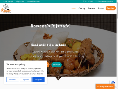 00 0313 1 12 13 14 16 2 20 2025 21 23 25 3 30 31 4 5 6 6981dh 7 785 7de 8 840 9 accept achternam adres ads afhal algemen all analyz and authentiek aziatisch azie basis begon bereid bericht beschik bestell betal bevolk bezoekadres bezorg browsing by cater central clicking consent contact content cookies cookieverklar creatief creatiev customiz daardor dinsdag doesburg donderdag e e-mail enhanc eten experienc extra facebok filipijn gebaseerd gebor gebruik geeft geleerd gemaakt geniet gerecht geslot gezien had hal hartig hel hierbij hom houdt huis improviser info@rowenasrijsttafel.nl ingredient instagram januari juist keuk kok kond kookkunst kruid lat lekker les let levensjar levertijd liet maaltijd maandag mail mak meipoortstrat menig mens mogelijk moment motivatie nederland neerzet nem nowweb.nl onz openingstijd opgegroeid optie or ouder our person personalized phon pittig pre privacy proev recept reject reserver respect respectiev restaurant rijst rijsttafel rowena s schar serv servic sluit smak snel snell spel sprekend stel stond t/m tafel telefonisch thu thuis tijd to traffic uitzonder use uur vak value vanaf vanzelf vanzelfsprek veilig verder verhuisd verplicht verstur voedsel voedselverspill volg vond voornam voorrad voorwaard vorm vrag vrijdag we websit weggelegd welkom welvaart wet wij woensdag wolsink won you your zaterdag zet zie zoet zondag zoutig zur