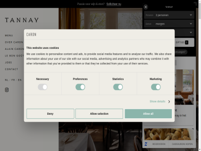 +31 -772 0 00 1 1013 12 14 16 18 2 20 2016 2025 30 43 5 67 92 aandacht aangev about accept adres ads advertis agria agrumes alain all allen allergieen allow also amsterdam analys analytic and are avond bekijk belev bell bereid best bestat bevat bezoek biedt biet bistro bloedsinaasappel bon bourgogn brengt brioch broer buit by caf cantharel cantin caron carteselectie cash champagn chantarelles chef collected combin consent consultancy contact content cookies copyright culinair cèpes david demuth deny design detail dieetwens diep diner do dorpj draait eend eerst eig eigentijd elk erfgoed ervar essentie etel eten familie features feestelijkst festin fines fr fran from gang gast gastvrij gebruik gecombineerd gedrev georg gerecht geschiedenis geworteld gezelschap glut goed googl goût grachtenpand grag groep hand heerlijk helèn hoogt horeca huiselijk info@tannay.nl informatie information ingredient inmiddel instagram interpretatie it jar job keuk kijk klassiek klik kok kom komt kt kun kunt l la lactos landschap lang lat le les lev licht liefst lievr ligt loir lunch lunchkaart maand mak map market maximal may media menu modern mogelijk mollet monumental naast necessary nieuwsbrief nl not nutella oeuf oignon ondersteun only onz open openingstijd opgegroeid opgericht ophaalbrug or other oud our parijs parkeergeleg parker partner pastinak patron payment person personalis perspectief petit pin pithivier plek pralin preferences privat provid provided rand realeneiland reis reserver restaurant rijk rod royal ruimt s samengesteld sauz schrijf seizoensgebond selection semi services shar show sind sit smak snel social soup stad statistic strat stroming stukj tafel tannay tannay.nl tegemoet telt terras that their them they this thomas tijdlos to toet tom topzak total traditie traffic truffel tuss uitnodigt uniek use uses v vader vast ve velout verdiend verfijnd versterk vervein verwelkom vier vijfgang vindt vis vles voldoend vor vrijdag war warm we websit weerspiegel who wij wijn wi