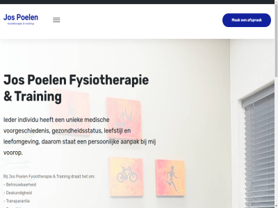 -55568573 040 06 109683 12 2024 221 29065228604 38887 6561 6572 92383971 aandoen aanpak afsprak agb an astma balkon ban bek beleid berg betrouw bezoekadres big chronisch coaching cod copd copyright daarom dal derd deskund draait empathie enkel fysiotherapeut fysiotherapie gebied gerelateerd gezondheidsstatus groesbek grot heup huis ieder individu info@jospoelenfysiotherapie.nl informatie jos kh klacht klachtenregel kleefseban knie kvk leefomgev leefstijl leefstijlcoach leefstijlfactor longfysiotherapie maandag mak medisch mensgericht nek nummer operatie oud person personal poel praktijk praktijkgegeven privacy revalidatie rug schouder specialism sport sportfysiotherapie stat t/m training transparantie uniek voorgeschiedenis voorop vrijdag werkdag zoal
