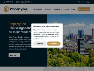 010 0438 841 aanbod aanpass accepter administratie advertentie advertenties akkoord analyser beheer@propertybee.nl betrok betrouw brow browse-ervar contact cookie cookies doel een eindeloz ervar gat gebruik gebruikt gepersonaliseerd gev hal houd huurder inhoud inlogg jou klik kost let maakt nem nieuw onderhoud ontzorg pand propertybee rendement rotterdam slim stat sterk team topvorm uitstek vastgoedbeher vastgoedexpert verbeter verhuurservic verker volled we websit wer wij