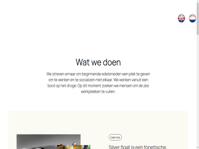 1 1032 110 155 2 200 200/maand 2025 24/6 2e 3 30 33303137 4 5/persoon 65 65/maand 806945771 adres amsterdam basistoet beginn beleidsplan beschik besliss bevind bijna bot cawa ceuvel creaties crer dag doel drog edelsmed eig elk elkar ernar exclusief float fonetisch ga gef gekocht gereedschap gestart gev grag hieronder hur indicaties info@silverfloat.org inhoud insta interes kb klok koffie kort korting kost krijg kvk lat locatie maand machines maker mee mens mogelijk moment onz oogmerk papaverweg per plek primair richt rsin ruimt silver silverfloat socializ stan statut stell strev thee thijm toegang vanuit vast veren vertal vull war we wek welk werk werkplek winst workshop zes zilvervlot zodat zoek