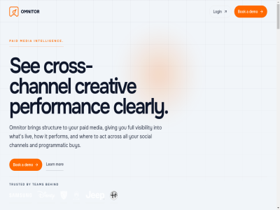 a acros act all and behind bok bring buy by channel clearly creativ cros cross-channel demo full giving how insid intelligenc into it learn liv login media mor omnitor paid perform performanc programmatic s see social structur team to trusted visibility what wher you your