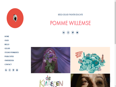 beeld beeld-geluid-theater-educatie contact des educatie geluid hom onderzoek pom pomm publicaties studio theater willem