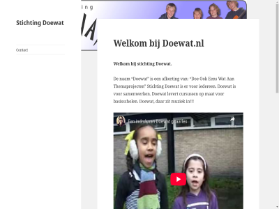 1 2015 9 afkort basisschol comment contact cursuss doe doewat doewat.nl geplaatst iederen levert mat muziek nam ondersteund samenwerk september stichting themaproject welkom wordpres zit