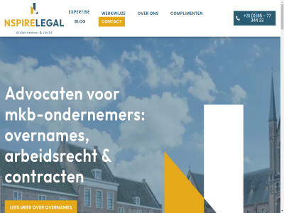 +31 0 1l 33 344 3441 77 85 advocat algemen arbeidsrecht ba blog campo compliment contact contract cookies expertis ga info@nspire.nl klachtenregel legal les media mkb mkb-ondernemer molenstrat nspir ondernemer ord overnames privacy recht snel social statement studio voorwaard websit werkwijz woerd
