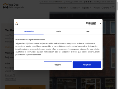 0 00 0344 09 1 10 11 17 18 2 211 2608 28 3 30 4 40 4001 5 50 614 7 8 9 aanbod aanpass accepter adres advertenties advies adviser adviseur afsprak afsprek akkoord allround analytisch bec begeleid bekijk bel beoordel besprok best bestan betonlok beurt bied binn binnenlop binnenstad blijv blog bohemian buit c chique click communicatie complet confectie contact cookies daarin dankzij data dealer dee derd detail deurmat dienst direct duet duidelijk duurzam echt eindresultat elektrisch elk english erkend ervar even for functionel ga garander gebied gebruik geholp geinspireerd gekocht gespecialiseerd gevestigd gewev gezocht goed gordijn gordijnrail hebt heerlijk her hierdor hiermee hoogt horizontal horr hotel houdt hout huis ide ieder inbetwen industrieel info@vandee.nl ingefreesd inmiddel ins inspiratie inspirer interesses interieur interieuradvies internetgedrag jaloezieen japandi jar jarenlang jou jouw juist karpet kast kenn kennis klant kleibergsestrat klik kom kou kunt laatst laminat lang lat le legservic les lokal m/v maakt maatwerkoploss mak makkelijker marmoleum mat medewerker meetservic merk met moment montageservic monteur multishades nieuw nieuwbouwwon nieuwsbrief offert omkijk ondertuss ontdek onz open openingstijd out overgordijn paneelgordijn partij pass past persoonlijker plaats plan plissegordijn prachtig precies premium product projectvoordel pvc pvc-vloer raamdecoratie rolgordijn rout ruimt sam schrijf shades showrom shutter snel specialistisch sprek strak tapijt terug thuis tiel tocht toestemm trapp trendoverzicht uid uitgelicht uitvoer unilux uur vacatur vakgebied vakkund vandag verder verkoper vertical verzamel vinyl vitrag vloer vloerkled vloerverwarm volg vooraf voorkeur vouwgordijn vrag waarin wacht wandpanel wanner warm we websit weiger welk wer werk werkzam wet wij will winkel winter woning woningstoffeerder woonblog woonspecialist woonstijl woonwinkel zeker zien zit zoal zodat zoek zorgeloz