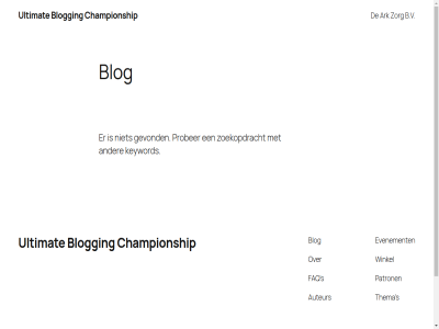 ark auteur b.v blog blogging championship evenement faq fiv ga gevond inhoud keyword ontworp patron prober s thema twenty twenty-fiv ultimat winkel wordpres zoekopdracht zorg