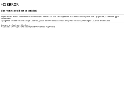 403 aitrfbsjpuh9uzfz3jadcdkkg7clb5ppnalyzwkhoa aitrfbsjpuh9uzfz3jadcdkkg7clb5ppnalyzwkhoa-o6ggjou9gnq and be by can cloudfront content could customer documentation error find generated help id if not o6ggjou9gnq prevent provid request review satisfied step the this through to troubleshot you