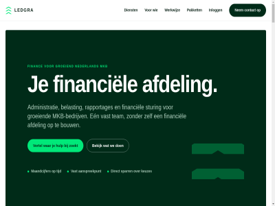 01 02 03 04 05 1 12 12.900 18k 2026 241.800 30 4 4k 6 62 8 84.200 a aanlever aanspreekpunt account actuel administratie advies adviseur af afdel afgeschermd afsluit all and anna arr bankreken bedrag bedrijf bedrijv begin beginn begrijpt beid bekijk belast belastingzak bent bericht beschik besliss besprek beteken beter binn blijft board boardrom boekhoud boekhouder bookkep breid brutomarg btw budget burn cashflow cashflowprognos cfo cfo-ondersteun cijfer cit combineert contact contactperson controller controller/cfo-ondersteuning daarom dak dashboard data deadlines dezelfd dienst dienstverlen direct document documentuitwissel doet download duidelijk dutch e e-mail echt een eig eigenar elk elkar en erbuit ermee ervor exact expertis factuurverwerk financ financial financieel financiel fiscal for forecast founder fp from front ganseij geregeld gezicht goed goedemorg grafiek groeit grootst handbereik hebt hiring hold houdt huidig idee informatie inloggegeven insight invester investor inzicht jaarreken jar jeroen jeroen@ledgra.io jg kantor kennismak kent keurig kijk klantportal klar komt koppel kost kpi krijgt laatst lang later ledgra ledgra-portal liquiditeit locatie logisch los maand maandafsluit maandcyclus maandelijk maart mail managementrapportag mee meegroeit meest mens minut mkb modell modern moneybird ned nederland nem niemand nodig observatie offrer omzet ondernemer ondersteun ondersteund ondersteunt onlin ontstan oprichter overzicht pakket partij per person personel plan plat portal portal.ledgra.io precies professionel pt rapportag rapportages rapporter recht rechtstrek rendabel report resultat runway s scal scale-up scenario scenarios scop see simpel sneller sparringpartner sprek stan startup stat stemm strategisch sturing system tal team technologie that ticketsystem to toch toe toegang tooling uitbested uitlegt up ups valt vast vat veilig verbind verplicht versleuteld versnelt vertaalt vertrouw vertrouwenskwestie vervangt verwerk via vijf voeg voert vooraf v