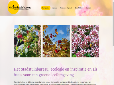 aanbod actie advies adviespakket adviez adviseur afsprak algemen all allen balkon basis benut beplantingsplan bied biedt bijdraagt biodiversiteit biodiversiteitsherstel breng brengt communicatie contact copyright creatiev crer daarnaast daarom dakterras dichterbij dienst draait durf ecolog ecologie ecologisch effectief elk ervar gelof groen haalbar helpt hulp hur ideeen inhoud inspiratie inspirer integrer inzicht jij jou jouw kan kans kennis kern kort leefomgev logischerwijs mak mee melanie natur nem omvang opdracht organisaties overheidsdienst particulier passend perfectie person plek praktisch recht sam sparmoment stadstuinbureau startpagina tuin tuinadvies uiteenlop varier verdiep vergroen versterk vitailiteitsbeleid voorbehoud voorwaard vormt vrag waardevol we wens werk