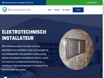 -100 -16.30 088 09.30 1 10 180kw 20 2024 2027 220 22kw 24/7 30 4678 50kw 5384 7 9 aanbod aanleg aansluit abb accucapaciteit accusystem adres adviseert afhank afsprak airco aircondition airconditioningsinstallatie airconditioningsystem alf allen altherma arnhem basis batterijsystem bedrijf bedrijfsauto bedrijfspand beher bekijk bel bent beperk bereik berek berekent beschikt best bezoek bied bijkom bijvoorbeeld binn binnendel bm breda breng brl brl100 building buitendel busines cirkel coil combinatie comfort complexer consument contact contactformulier convector copper copyright daardor daarmee daikin dc dienst dienstverlen direct diver domo domotica domoticaomgev duurzam e e-mail eig eindhov electric elektrotechniek elektrotechnisch elk en/of energie energieopslag energietracker energieverbruik eventuel expert fan flexibel full full-electric functioneert gan gas gat geavanceerd gebied gebouwbeheersystem gebouwbeher gebruik gecertificeerd genoemd geplaatst geruislos gespecialiseerd grag groepenkast groepenkast/verdeler groter hager hand hand-in-hand handel heesch help hertogenbosch hiermee hieronder hoeft hom huis implementer info@bminstallatie.nl informatie inricht installateur installatie installaties installatietechniek installeert intelligent jar juist kaart kamer klein klimaatbeheers knx koeling koeltechnisch koudebehoeft koudetechniek kunt laadpal laadstation lad legg let lever levert lg liever maakt mag mail mak mat meerder min minimal minimum mitsubishi mogelijk monitor nam net nieuw nieuwbouw nijmeg nodig noodstroomvoorzien o.a offert omgev onbalansmarkt onderhoud ondernemer onnod ontwerp onz opgelost opgewekt oploss opslag optimal opwek oss overal overlast overstapp pakket passend perfect plaats precies prijs primair problem realiseert regel regio renovatie risico rod rond s s-hertogenbosch samenkom sg situatie slim slimm smart smart-build smart-hom snel snellaadstation snellad special specialist split storing system telefonisch temperatur terecht terra teru