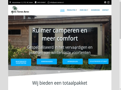 -694847 0493 09.00 12 12.00 17.00 5721 aanhangerzeil aanwez aanzien aart afdekzeil afgemonteerd afsprak all ast atelier bc bekijk bezoek bied binn binnenzijd buitenzijd camper chalet comfort contact dakpartij dienst eig fotogalerij frameconstructies ga gaasram galerij geschied gespecialiseerd geventileerd gevestigd geword goed grag groter hom industrielan info@aarts-tenten.nl informatieverstrek inhoud klar klein klepp koffie kort luifel ma ma-vr mak mat meestal mogelijk nazorg nem nieuwsgier onderhoud onz openingstijd opgebouwd plaats plat plek product productenpakket raampartij reparaties rolgordijn ruimer schuifwand serrewand servic showrom slaapcabines spanog stacaravan stat ten tent ter tijd totaalpakket tourcaravan uitgebreid valklepp vantevor verduisteringsmog vervaard vind vlamvertrag vlonder vlot voortent vr wij windscherm wintervast za zer zijwand