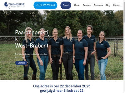 +31 -5593 -68 0 165 2024 2025 22 5 96852968 adres advies algemen art b.v beeldvorm begrijp behandel bekwam ben bericht betreft bianca blog brabant c contact copyright december dienst dierenarts diergeneeskund e e-mail echo ervar facebok fijn flor formulier ga geholp geneeskund gewijzigd goed googl gynaecologie hom info inhoud instagram intern jasmijn klar konink kreupel kvk kwaliteit l langsgeweest lat locatie maatschappij mail mak medewerker media nam nederland neemt onz operaties oudenbosch overeenkomst paard paardenpraktijk parkeergeleg per perfect praktijk prijs privacyverklar review rob rustig slikstrat snel social spoed stat super tandheelkund team telefon tijd toepass topper uitlegd vandag vereist verhoud verzend voldoend volgt voorwaard vrag vriendelijk waarder west west-brabant zer