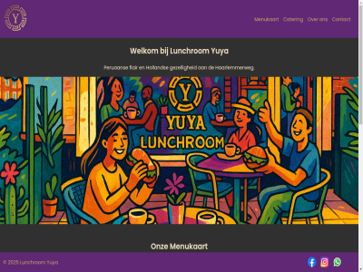 +31 2025 22 41 42 565 6 99 adres amsterdam bekijk brug cater contact culinair denk e e-mail flair gezell googl grag haarlemmerweg holland impressie info@lunchroomyuya.nl informatie klassieker koffie locatie lunch lunchrom mail map mat mee menu menukaart mix nederland nem offert onz openingstijd pdf peru peruaan specialiteit telefon tuss welkom wij yuya